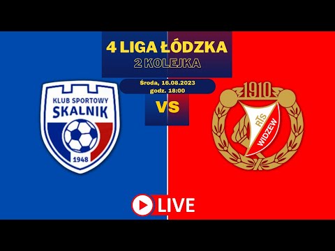 Skalnik Sulejów - Widzew II Łódź - Betcris 4 liga łódzka - 2 kolejka - na żywo