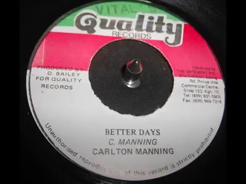 Carlton Manning  -  Better Days