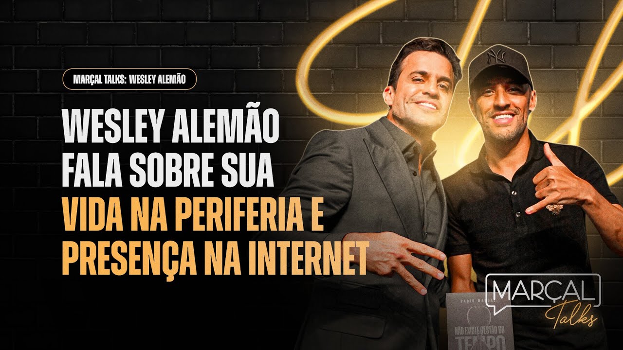 Wesley Alemão fala sobre sua PRESENÇA na internet no Marçal Talks com Pablo Marçal