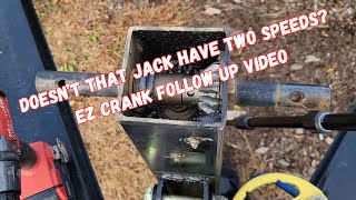 Sick and tired of cranking your trailer jack?  Follow-up video to answer some of the comments.