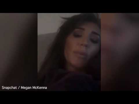Megan McKenna goes on late night Snapchat rant due to lack of sleep