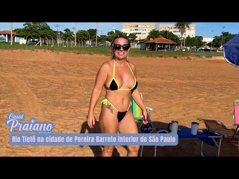 Rio Tietê na cidade de Pereira Barreto interior de São Paulo