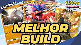 Koraidon faz o combo de Onix e Brock FINALMENTE ser bom | Gameplay Pokémon TCG Pocket