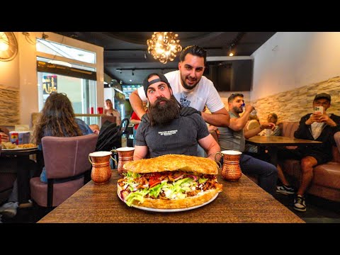 I ATTEMPTED THAT VIRAL DONER KEBAB CHALLENGE IN GERMANY! | BeardMeatsFood