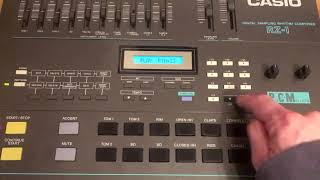 Video thumbnail for Casio RZ1 - Random/blind needle drop sampling by punkdISCO
