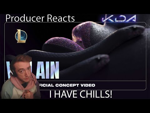 Producer Reacts - K/DA (VILLAIN)