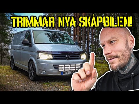 TRIMMAR SKÅPBILEN & HÄMTAR NYTT JAKTFORDON!