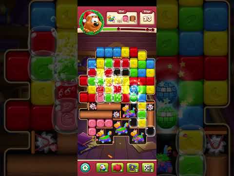 Toon blast Level 5673 1 anvil 3 stars