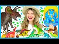 Dinosaurs for Kids | Learn Colors for Kids with Dinosaur Puzzle and Dinosaur Toys | Speedie DiDi