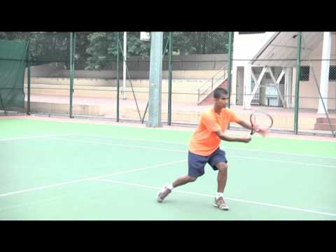 Arvind reddy tennis video
