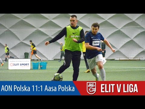 AON Polska 11:1 Aasa Polska - ELIT V Liga ZIMA 2017