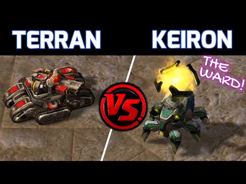 Keiron vs Terran - Have you Seen the Ward unit yet?