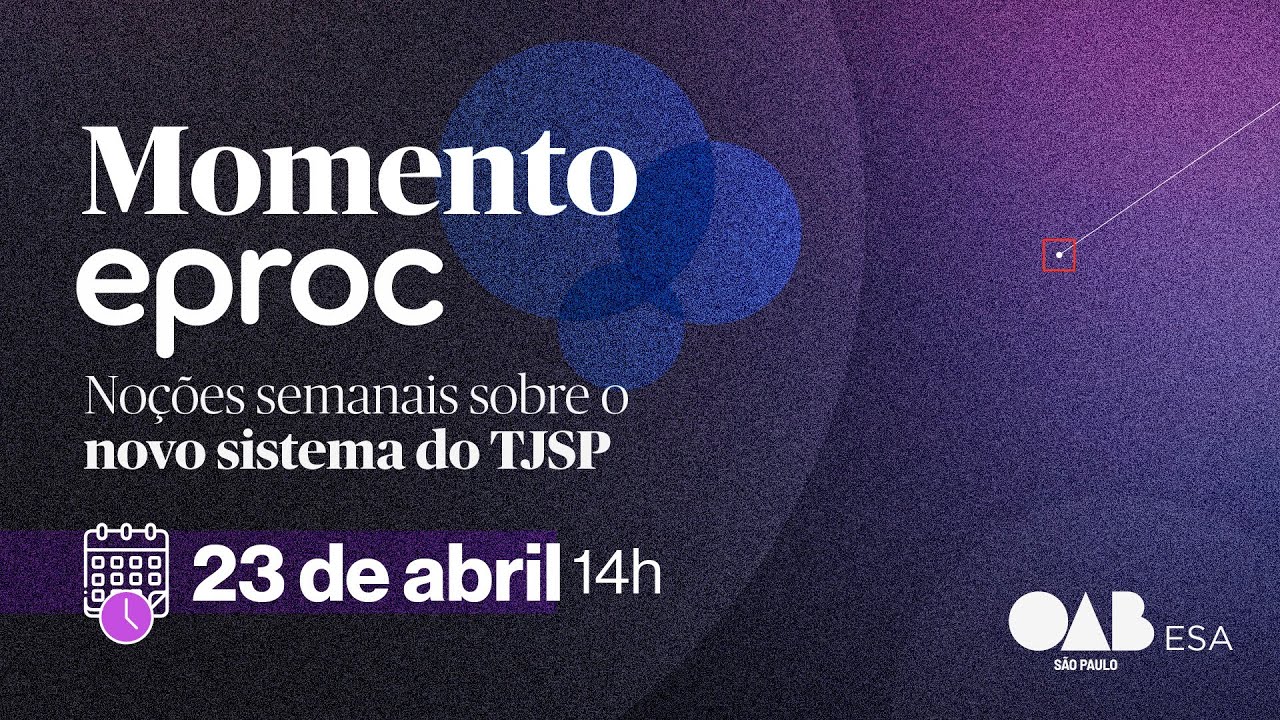 Momento Eproc | #03 | Intimações e prazos