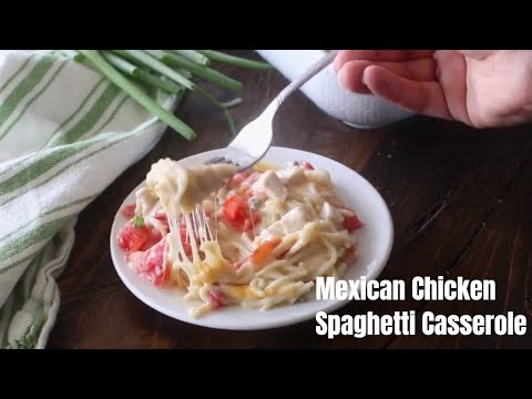 How to Make Mexican Chicken Casserole!
