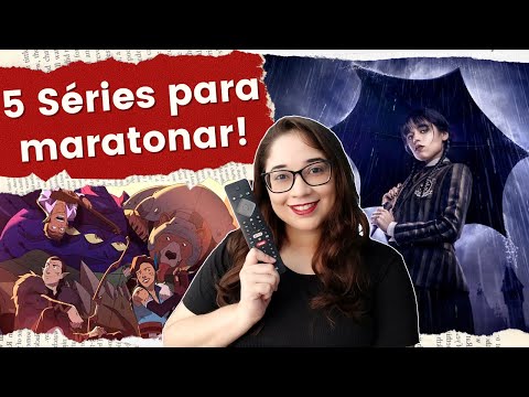 5 SÉRIES PARA MARATONAR: Assistidos na Netflix, Prime Video e Crunchyroll em 2022 | Biblioteca da Rô