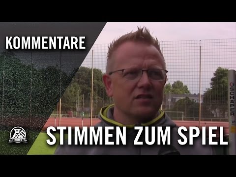 Die Stimmen zum Spiel (SV Gelb Weiß Hamborn - SV Concordia Oberhausen, Testspiel) | RUHRKICK.TV