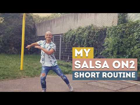 Bailadores - Gilberto Santa Rosa ft. Ismaelito Rivera - Short routine of Salsa On2