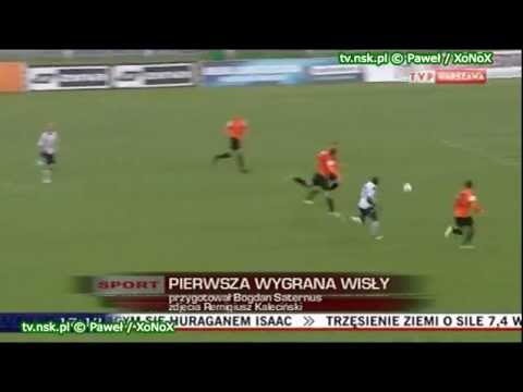 tv.nsk.pl 2012-08-26 Wisła Płock - Concordia Elbląg 3-0 (1-0) bramki konferencja