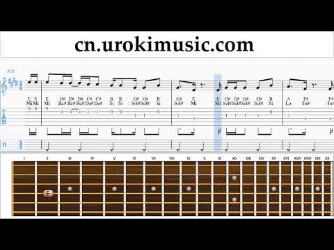 吉他教学 Luis Fonsi, Stefflon Don - Calypso 指法谱 um-ih791