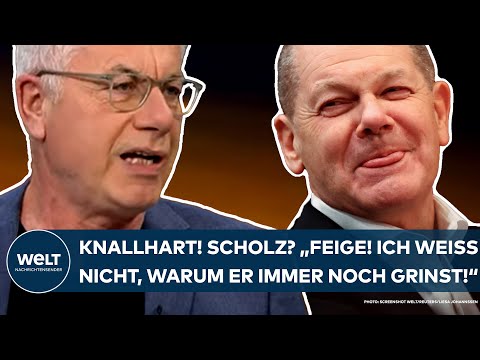 DEUTSCHLAND: Olaf Scholz? "Feige! Ich weiß nicht, warum er immer noch grinst!" Knallharte Abrechnung