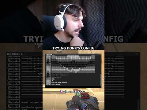 donk's REAL config is amazing #cs2 #counterstrike2