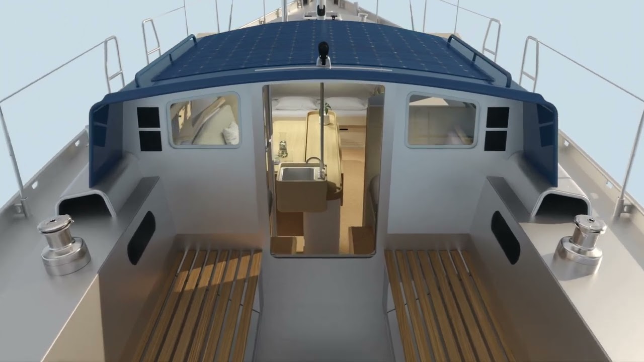 Bestevaer 36 Sailing Yacht animation