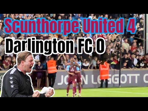 Scunthorpe United 4-0 Darlington FC