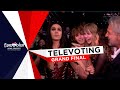 The exciting televoting results sequence of Eurovision 2021