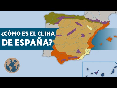 ¡Tipos de CLIMA en ESPAÑA!⛈️(Clima Mediterráneo, Continental, Atlántico, de Montaña y Subtropical)