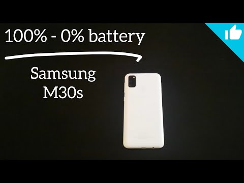 Battery performance 100% to 0% : Samsung M30s