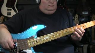 Styx Lights Bass Cover with Notes & Tablature