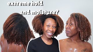 WE LOVE TRYING A NEW GEL! | Extreme Hold Gel Wash and Go| Heyknottygirl Hair