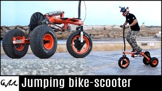 Make it Extreme&#39;s jumping bike-scooter