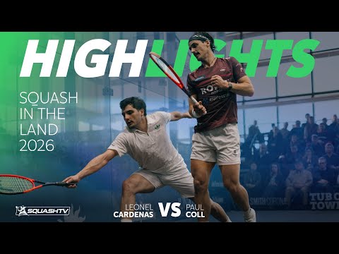 🇳🇿 Coll v Cardenas 🇲🇽 | Squash in the Land 2026 | FINAL HIGHLIGHTS