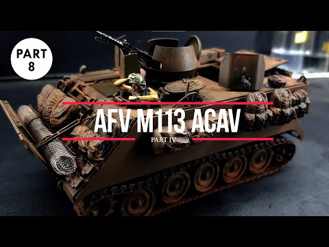 AFV Club - 1:35 M113 ACAV - Part 8 : Figures Painting