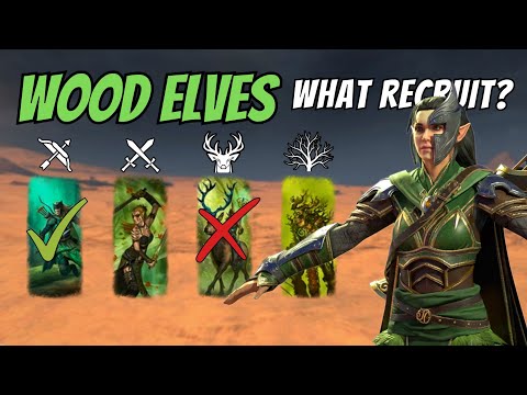 Wood Elves Units Guide, What You NEED to Recruit & What NOT | Total War Warhammer 3
