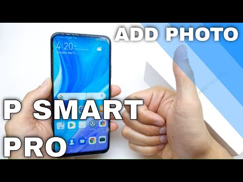 How to Add a Photo to Contact in HUAWEI P Smart Pro