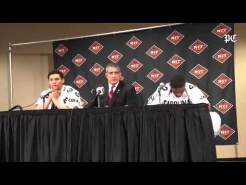 Video at @postandcourier: Gamecocks head coach Frank Martin after USC's season ends in NIT loss to G
