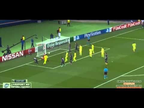 Marco Verratti Goal - PSG vs Barcelona 3-1 Champions League 30-09-14 HD