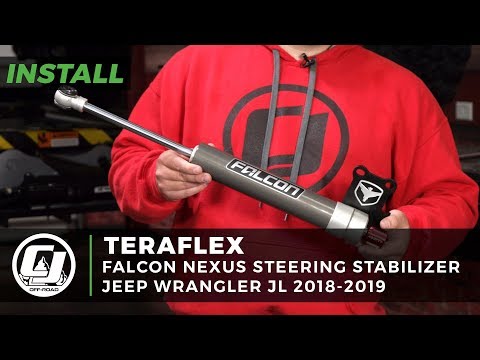 Jeep JL Wrangler Install: TeraFlex 2.2 Falcon Nexus EF Fast Adjust Steering Stabilizer