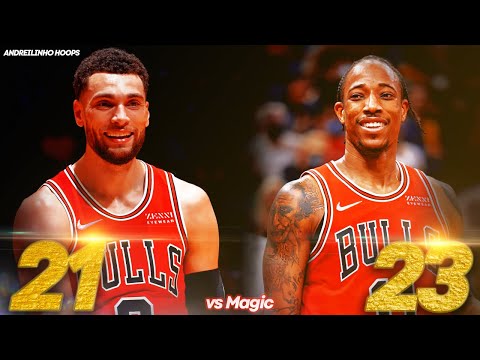 Zach LaVine & DeMar DeRozan Full Highlights vs Magic ● Zach 21, DeMar 23! ● 26.11.21 ● 60 FPS