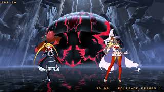 BBCF Rollback casual sets Hime (Rachel) - Jaogetsu (Nine)