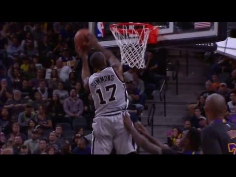 Jonathon Simmons Slams Home the Air Ball