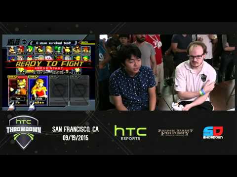 HTC Throwdown - Bracket Pools - WR4: Zeldafreak (Fox) vs COG MVG|Mew2King (Sheik/Marth)