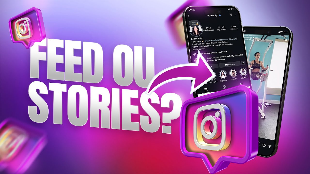 💡FEED OU STORIES: O que postar no instagram ? Onde ? | Rejane Toigo
