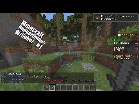 Pelataan Minecraft: HungerGames W/Subez Osa -1