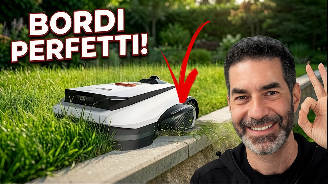 Finalmente un robot tagliaerba che rifinisce bene i bordi