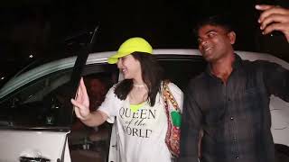 Sara Ali Khan Spotted At Antigravity Gym In Bandra Pali Hill