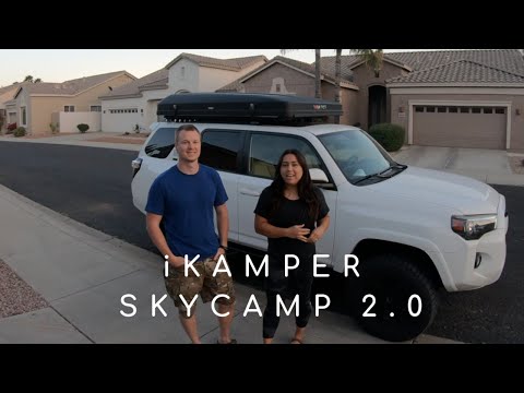 Our new Rooftop Tent- iKamper Skycamp 2.0 Rocky Black