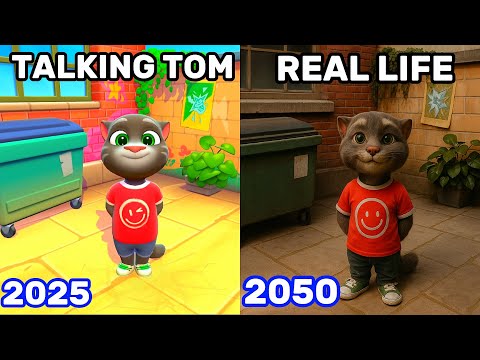 Talking Tom Cat 2025 In Real Life